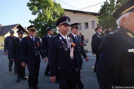 Slovesnost ob odprtju prizidka Prostovoljnega gasilskega društva Tunjice (27)